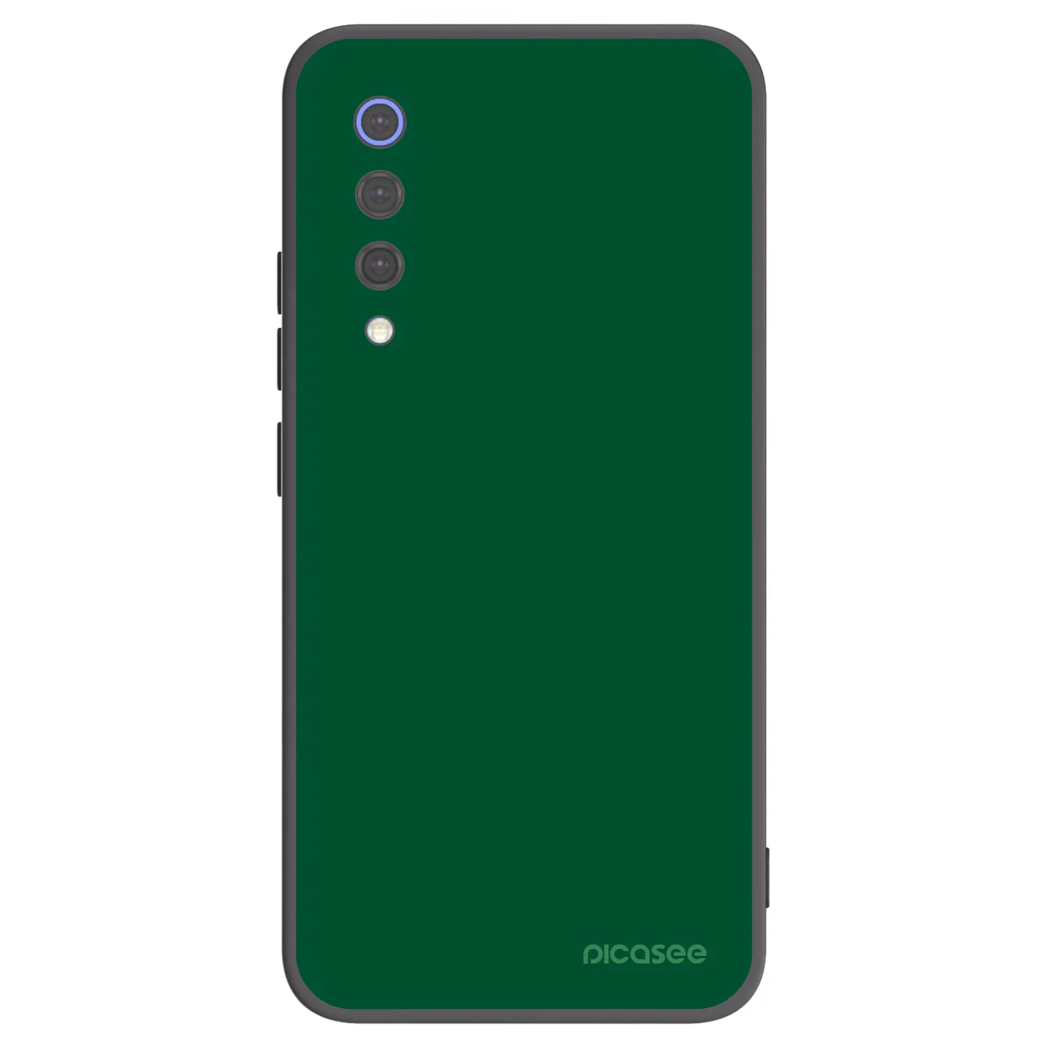 Picasee silikonowe czarne etui na Xiaomi Mi 9 SE - Green Gleam