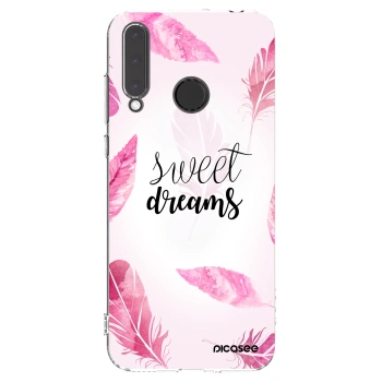 Picasee silikonowe przeźroczyste etui na Honor 20 Lite - Sweet dreams