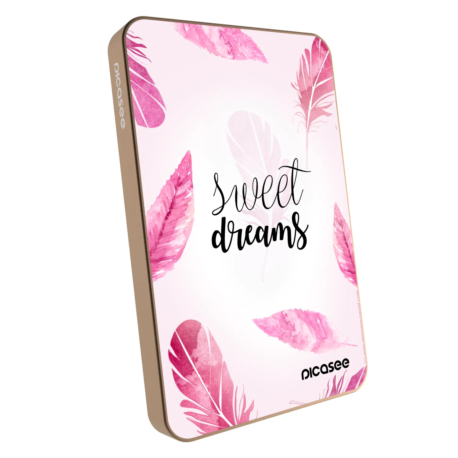 Picasee Powerbank z MagSafe 5 000 mAh Złoty - Sweet dreams