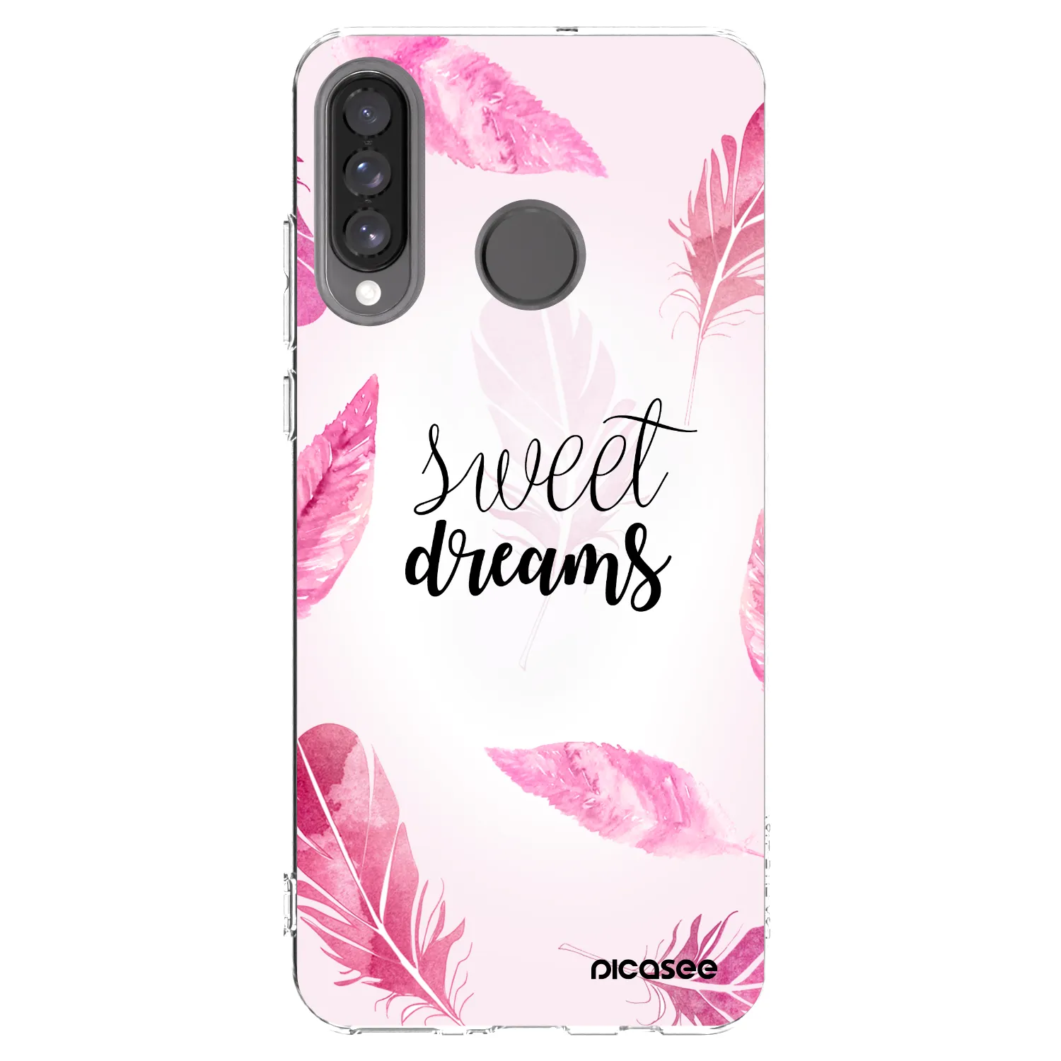 Picasee silikonowe przeźroczyste etui na Huawei P30 Lite - Sweet dreams