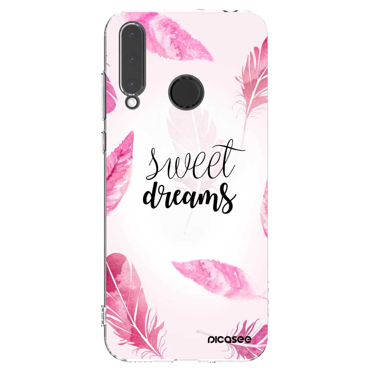 Picasee silikonowe przeźroczyste etui na Honor 20 Lite - Sweet dreams
