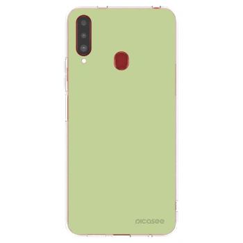 Picasee silikonowe przeźroczyste etui na Samsung Galaxy A20s - Heavenly Hints