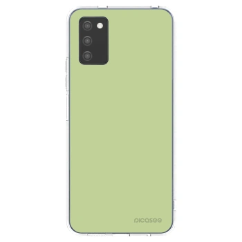 Picasee silikonowe przeźroczyste etui na Samsung Galaxy A02s A025G - Heavenly Hints