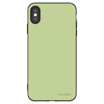 Picasee silikonowe czarne etui na Apple iPhone XS Max - Heavenly Hints