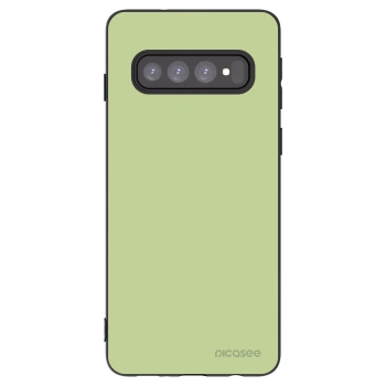 Picasee silikonowe czarne etui na Samsung Galaxy S10 G973 - Heavenly Hints