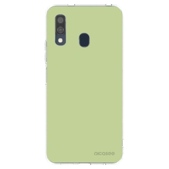 Picasee silikonowe przeźroczyste etui na Samsung Galaxy A40 A405F - Heavenly Hints