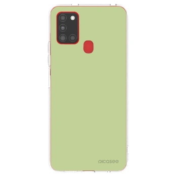 Picasee silikonowe przeźroczyste etui na Samsung Galaxy A21s - Heavenly Hints