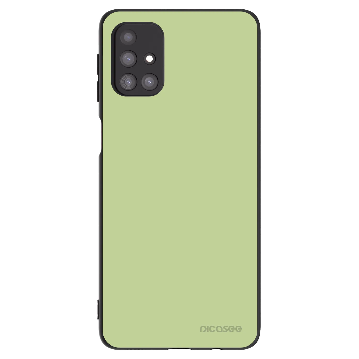 Picasee silikonowe czarne etui na Samsung Galaxy M31s - Heavenly Hints