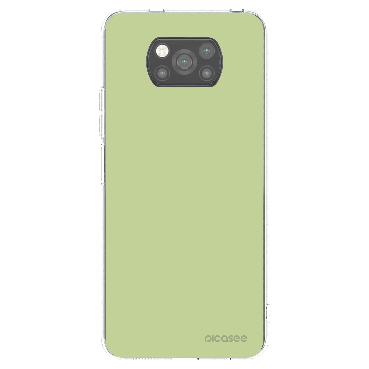 Picasee silikonowe czarne etui na Xiaomi Poco X3 - Heavenly Hints