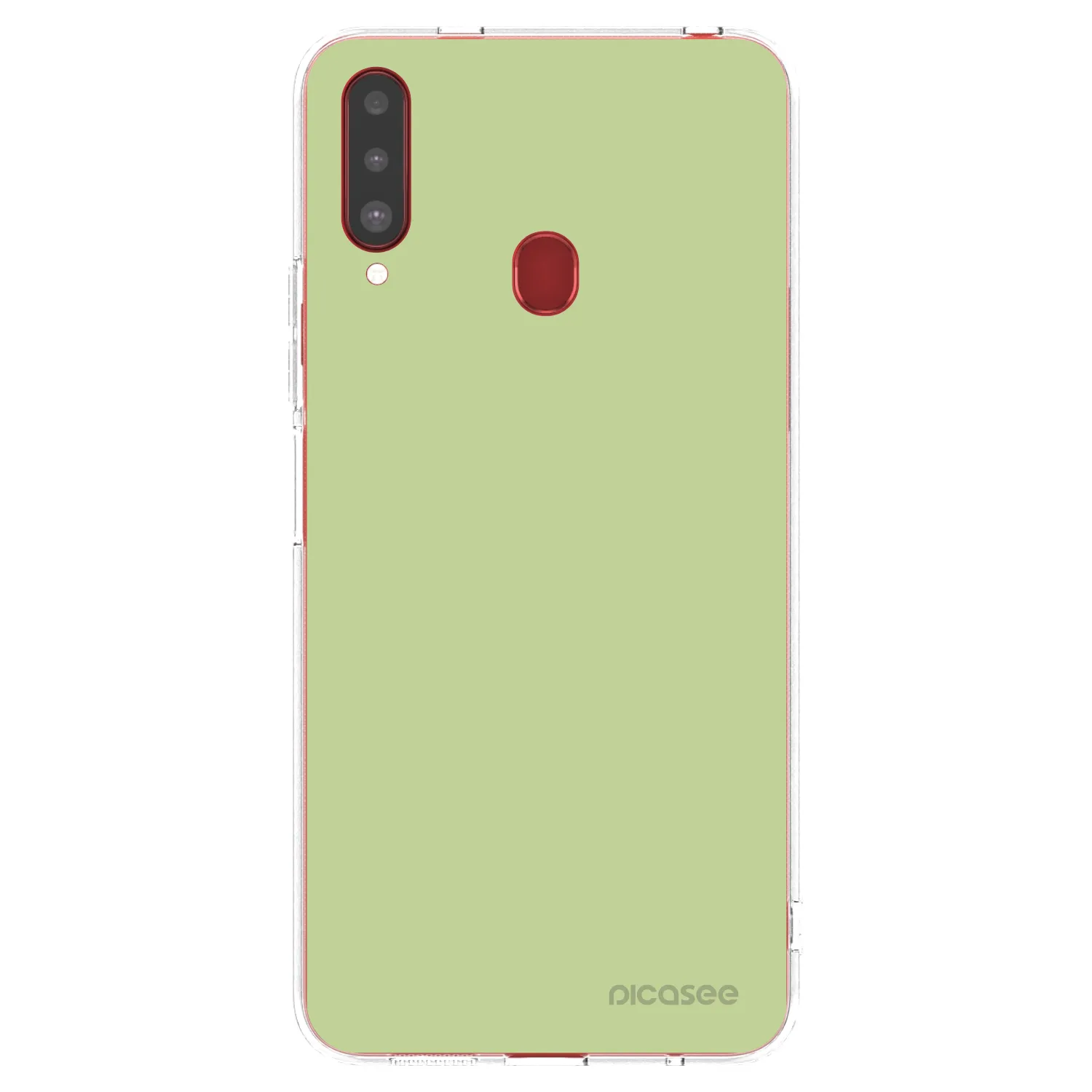 Picasee silikonowe przeźroczyste etui na Samsung Galaxy A20s - Heavenly Hints