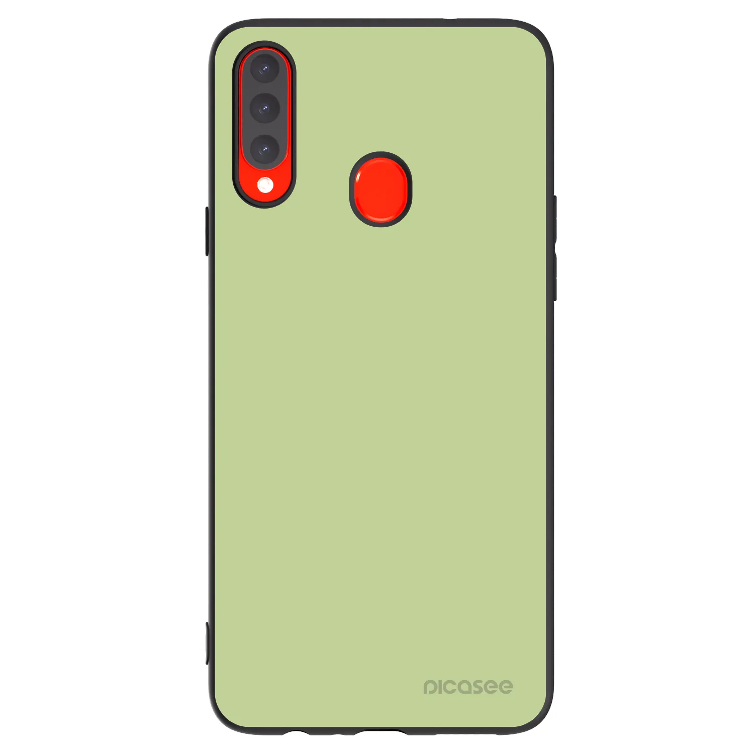 Picasee silikonowe czarne etui na Samsung Galaxy A20s - Heavenly Hints