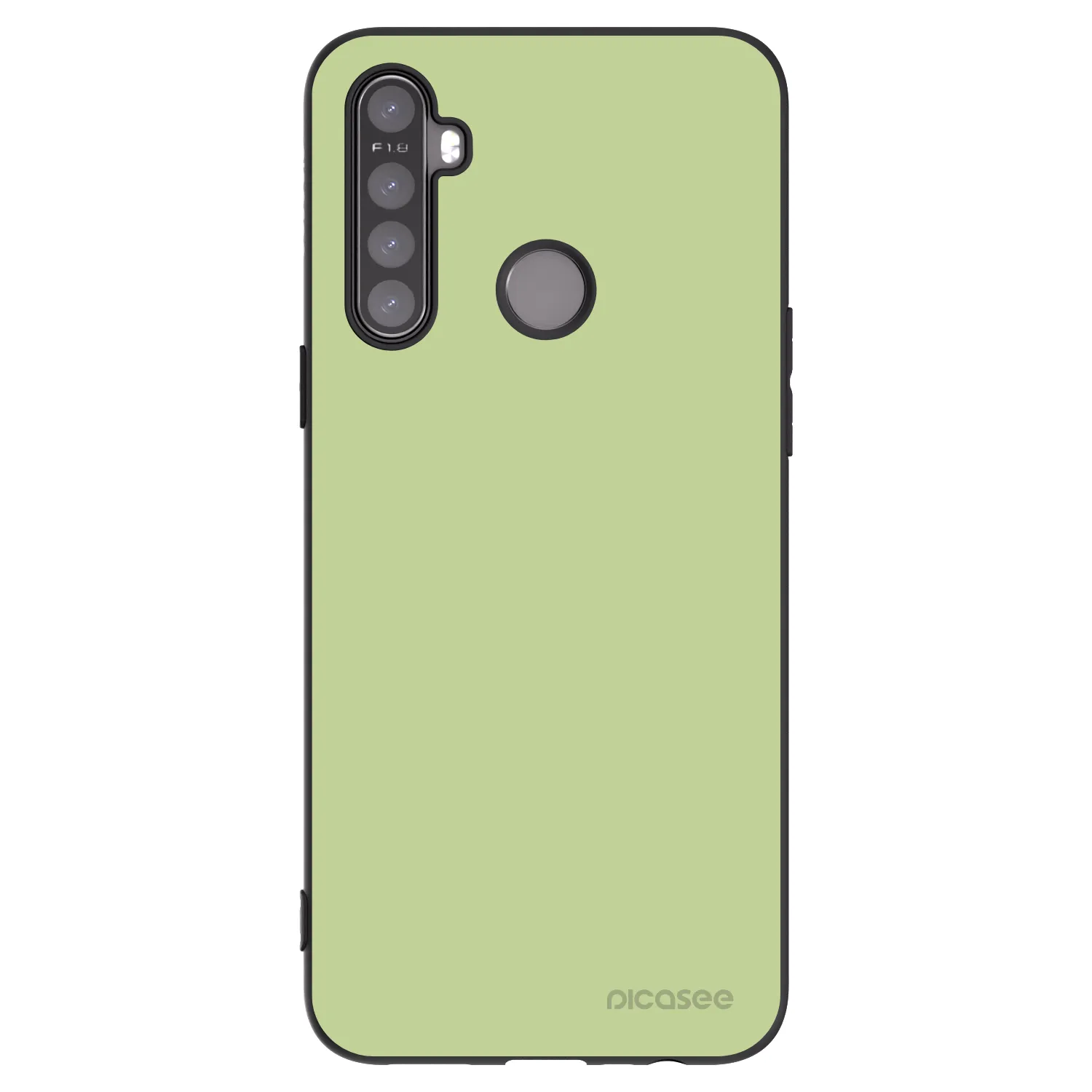 Picasee silikonowe czarne etui na Realme 5 - Heavenly Hints