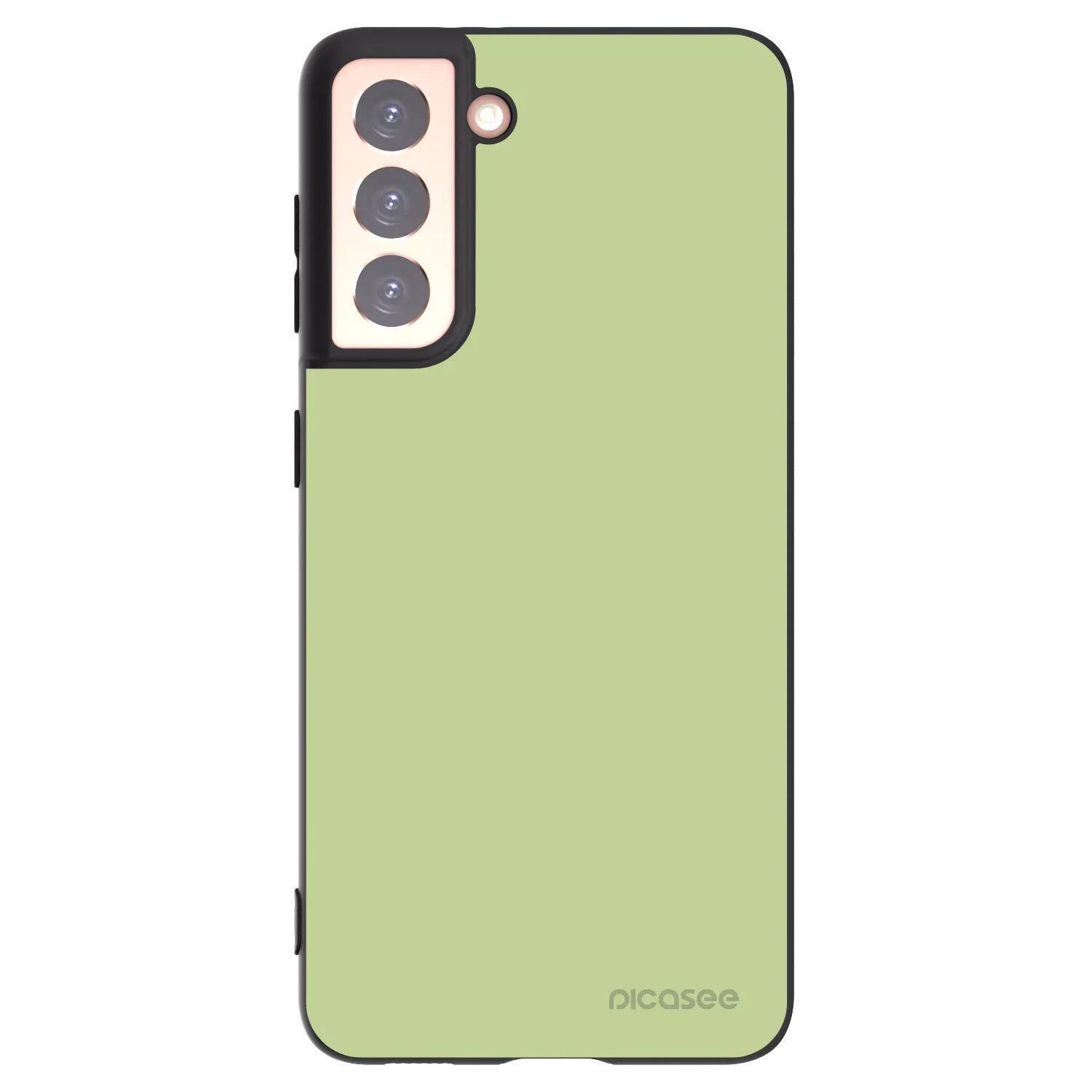 Picasee silikonowe czarne etui na Samsung Galaxy S21 5G G991B - Heavenly Hints
