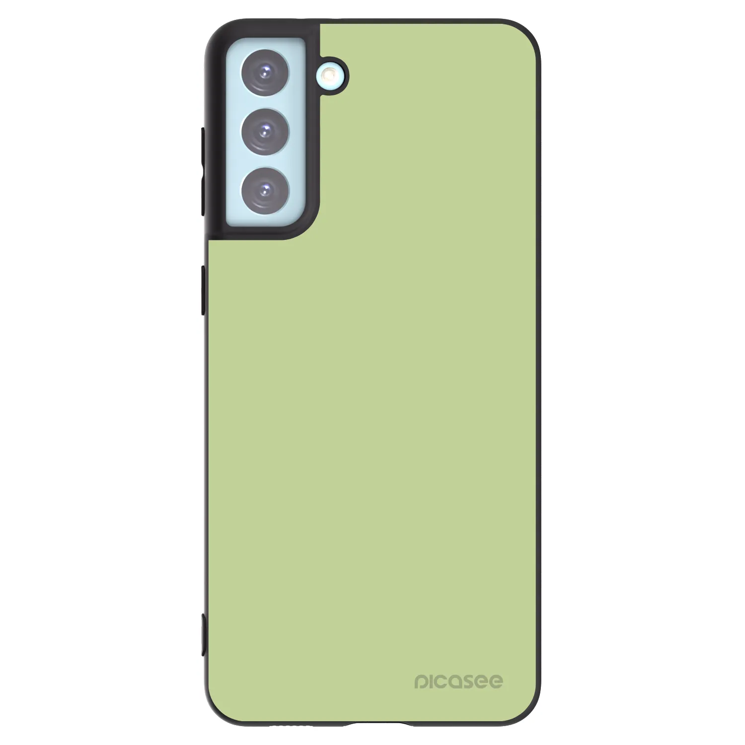 Picasee silikonowe czarne etui na Samsung Galaxy S21+ 5G G996F - Heavenly Hints