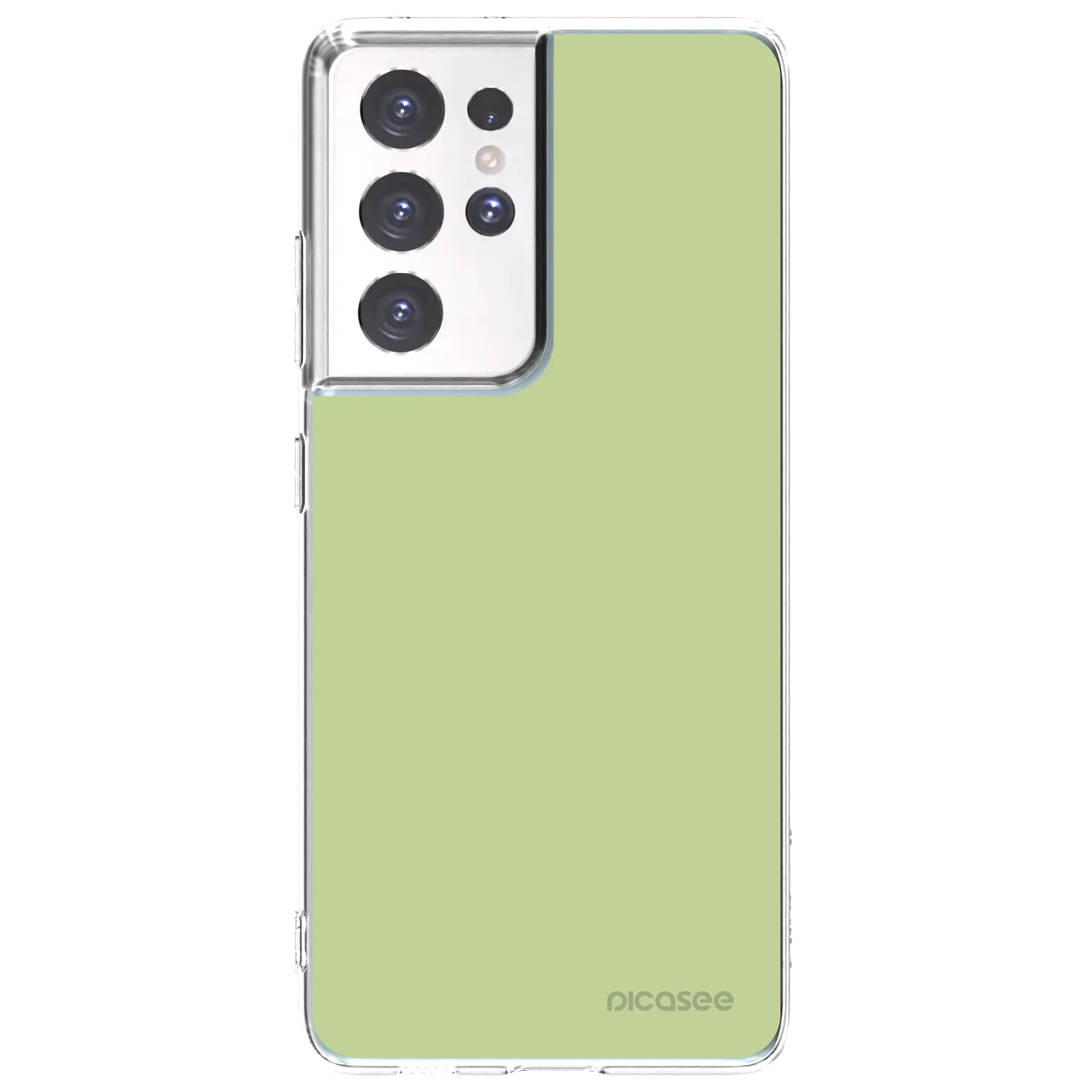 Picasee silikonowe przeźroczyste etui na Samsung Galaxy S21 Ultra 5G G998B - Heavenly Hints