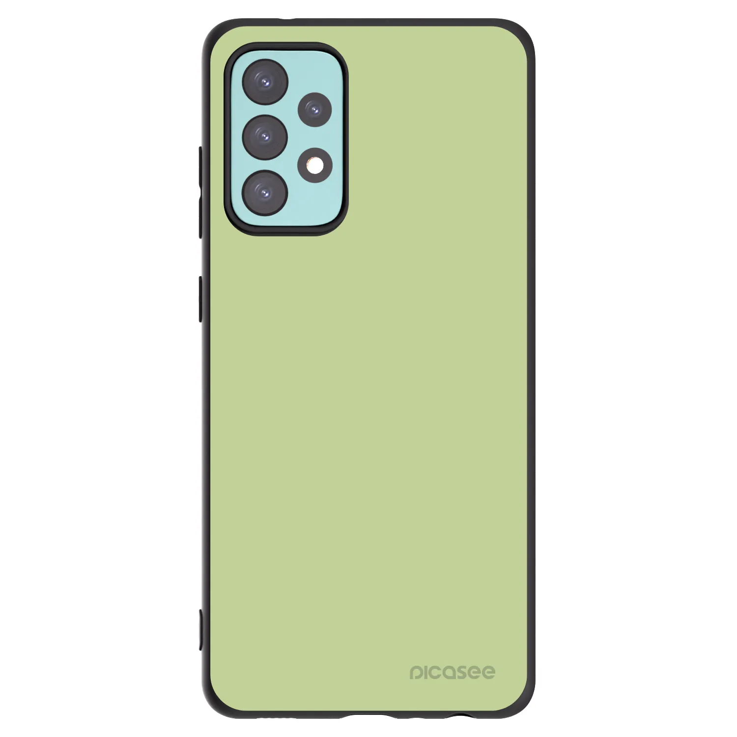 Picasee silikonowe czarne etui na Samsung Galaxy A72 A725F - Heavenly Hints