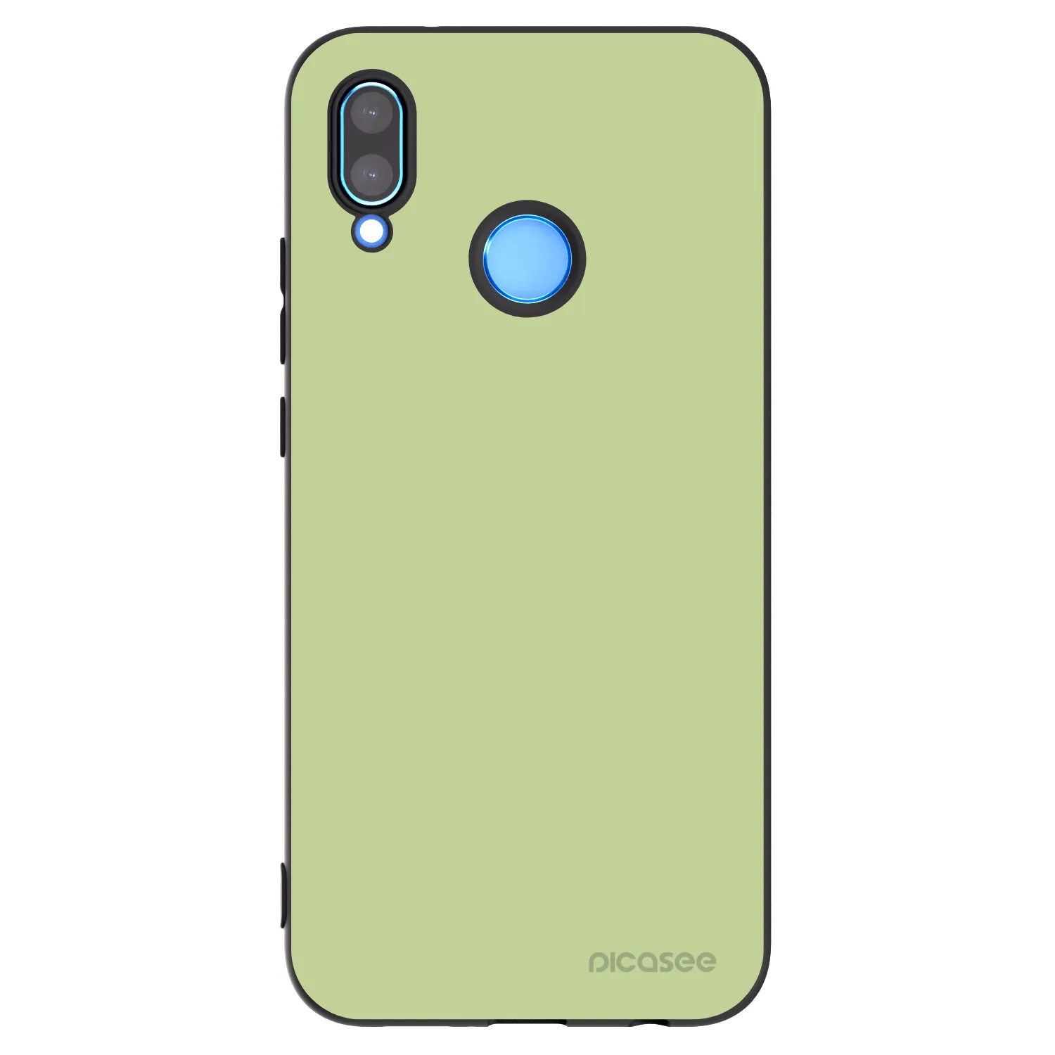Picasee silikonowe czarne etui na Huawei P20 Lite - Heavenly Hints