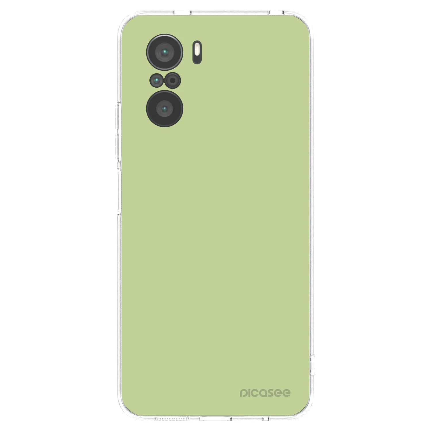 Picasee silikonowe przeźroczyste etui na Xiaomi Poco F3 - Heavenly Hints