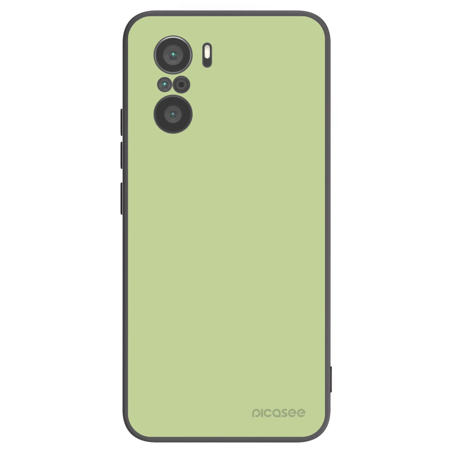 Picasee silikonowe czarne etui na Xiaomi Poco F3 - Heavenly Hints
