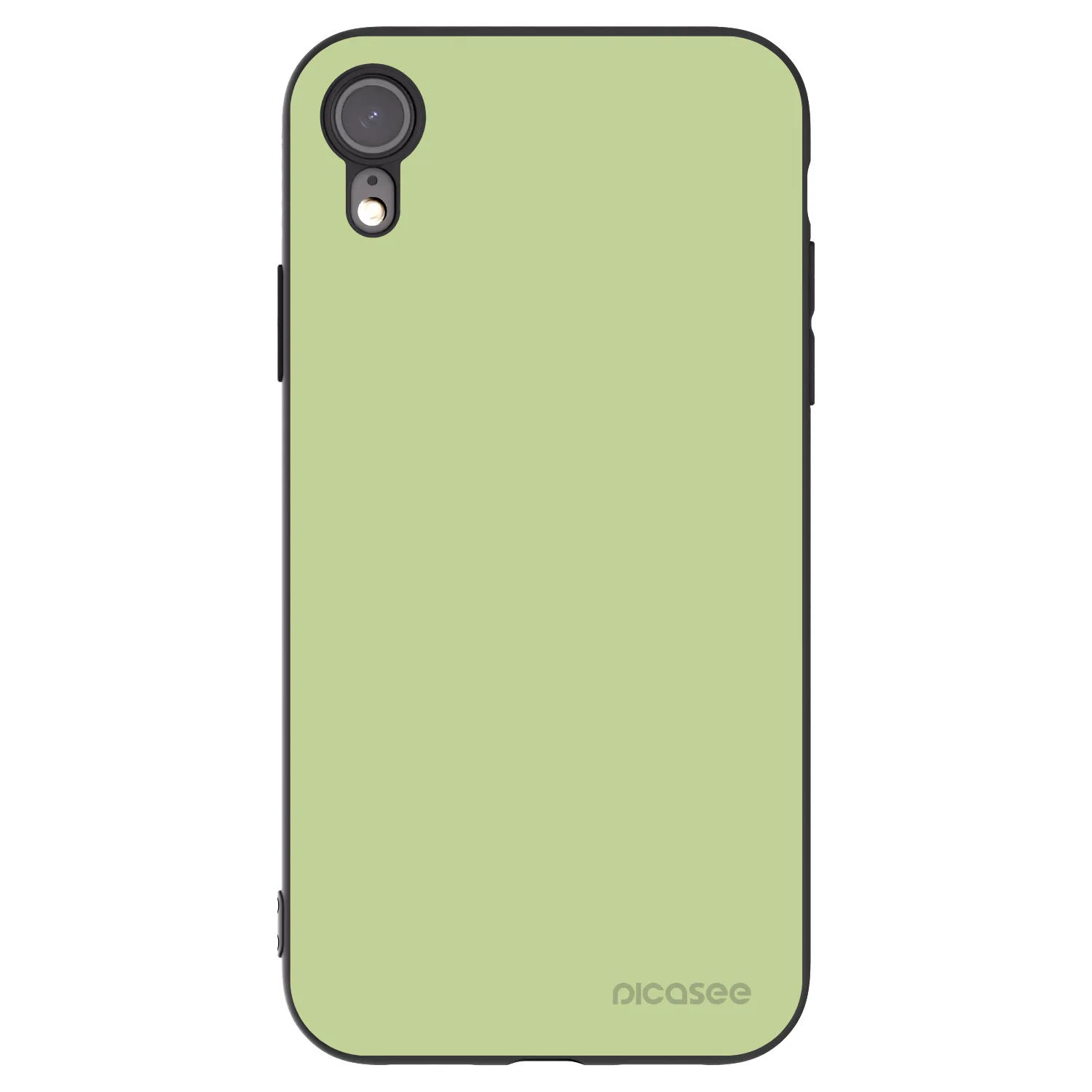 Picasee silikonowe czarne etui na Apple iPhone XR - Heavenly Hints
