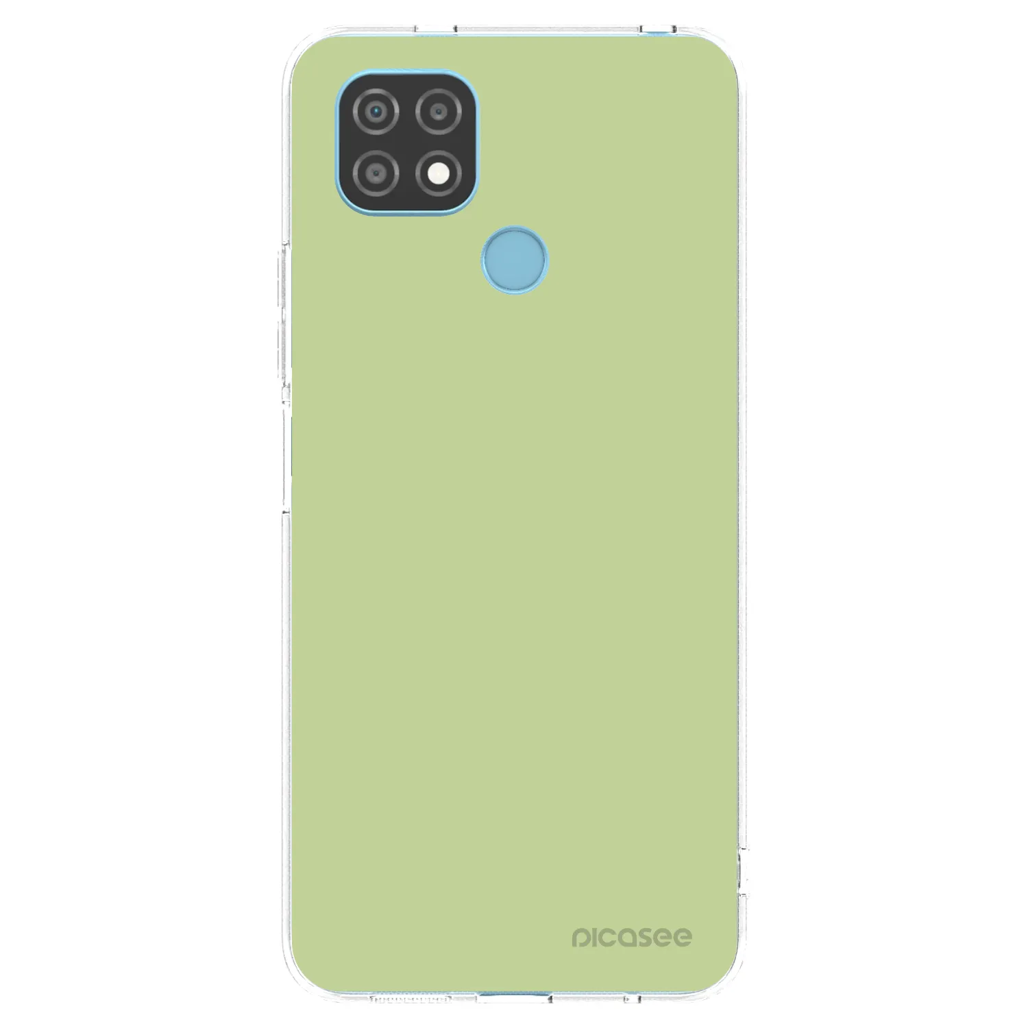 Picasee silikonowe przeźroczyste etui na Realme C21 - Heavenly Hints
