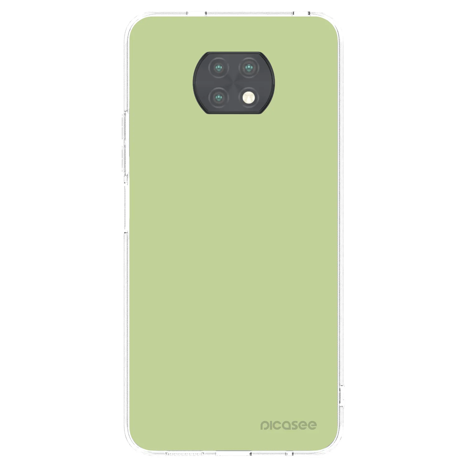 Picasee silikonowe przeźroczyste etui na Xiaomi Redmi Note 9T - Heavenly Hints