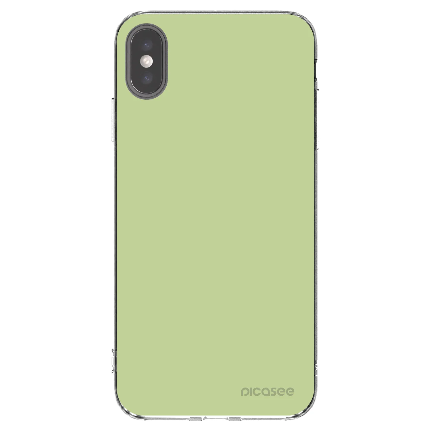 Picasee silikonowe przeźroczyste etui na Apple iPhone XS Max - Heavenly Hints