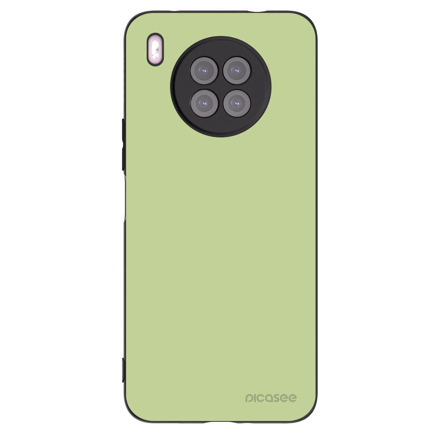 Picasee silikonowe czarne etui na Huawei Nova 8i - Heavenly Hints