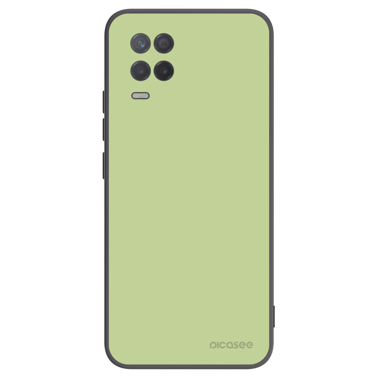 Picasee silikonowe czarne etui na Realme 8 5G - Heavenly Hints