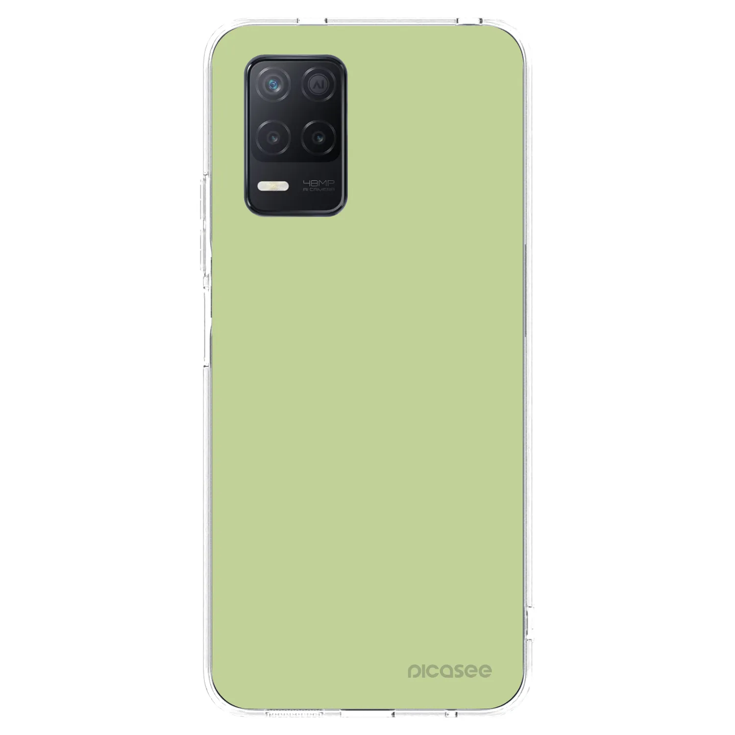 Picasee silikonowe przeźroczyste etui na Realme 8 5G - Heavenly Hints