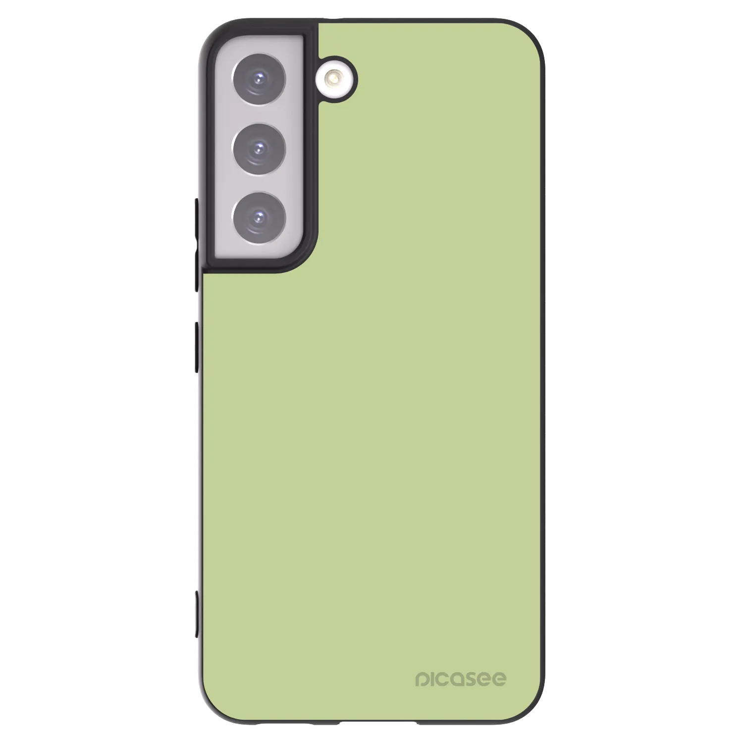 Picasee silikonowe czarne etui na Samsung Galaxy S22 5G - Heavenly Hints