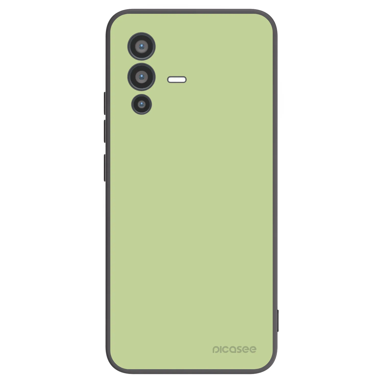 Picasee silikonowe czarne etui na Vivo V23 5G - Heavenly Hints
