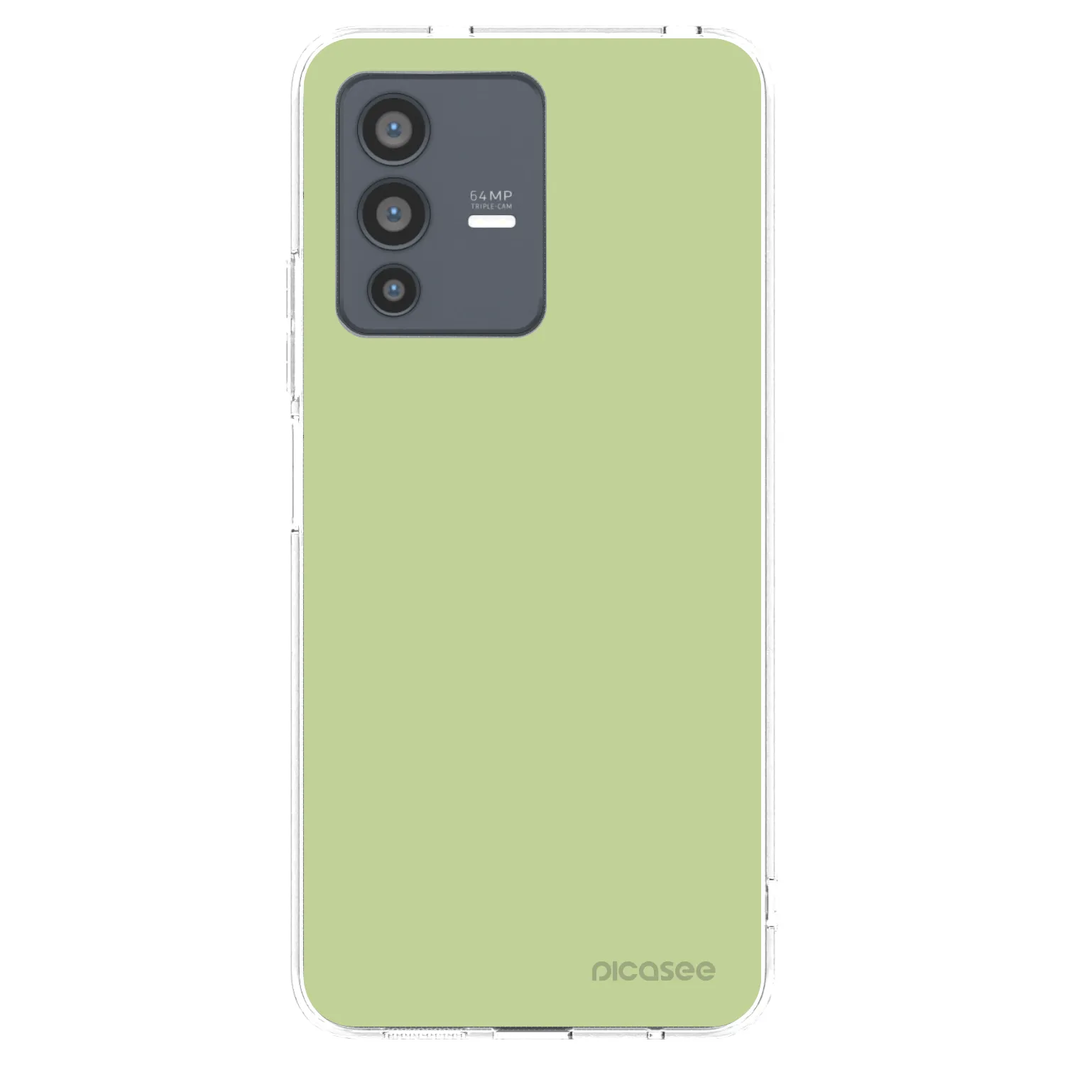 Picasee silikonowe przeźroczyste etui na Vivo V23 5G - Heavenly Hints