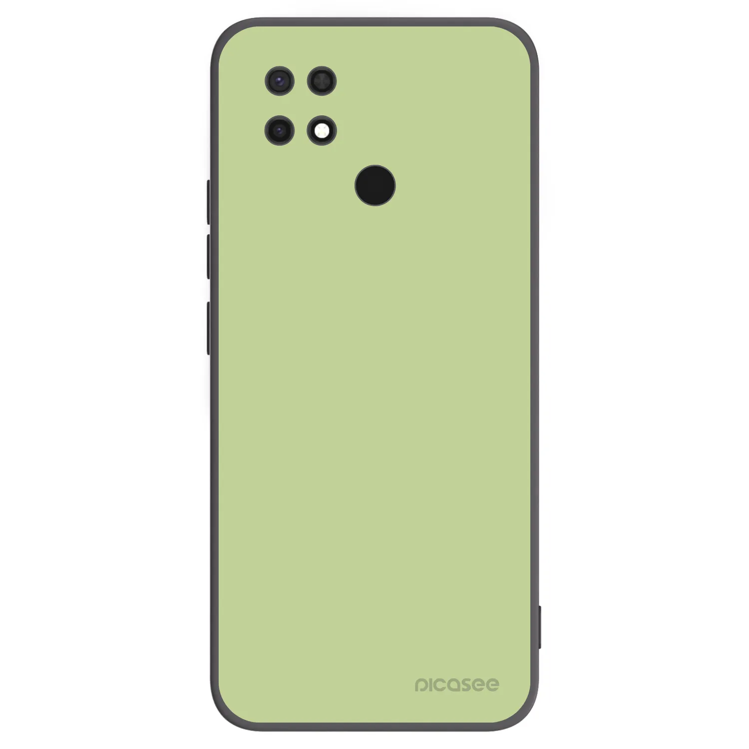 Picasee silikonowe czarne etui na Xiaomi Redmi 10C - Heavenly Hints