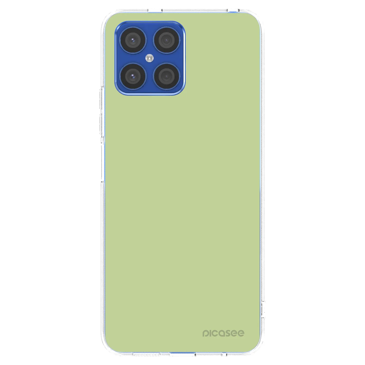 Picasee silikonowe przeźroczyste etui na Honor X8 4G - Heavenly Hints