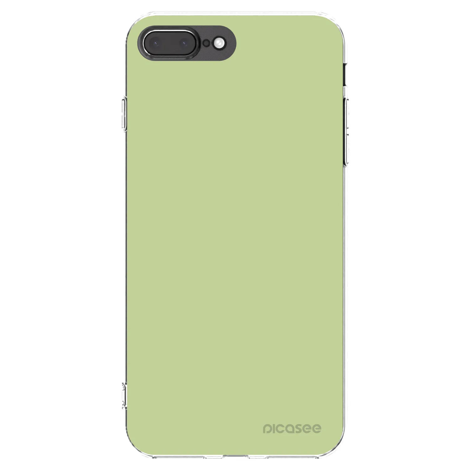 Picasee silikonowe przeźroczyste etui na Apple iPhone 8 Plus - Heavenly Hints