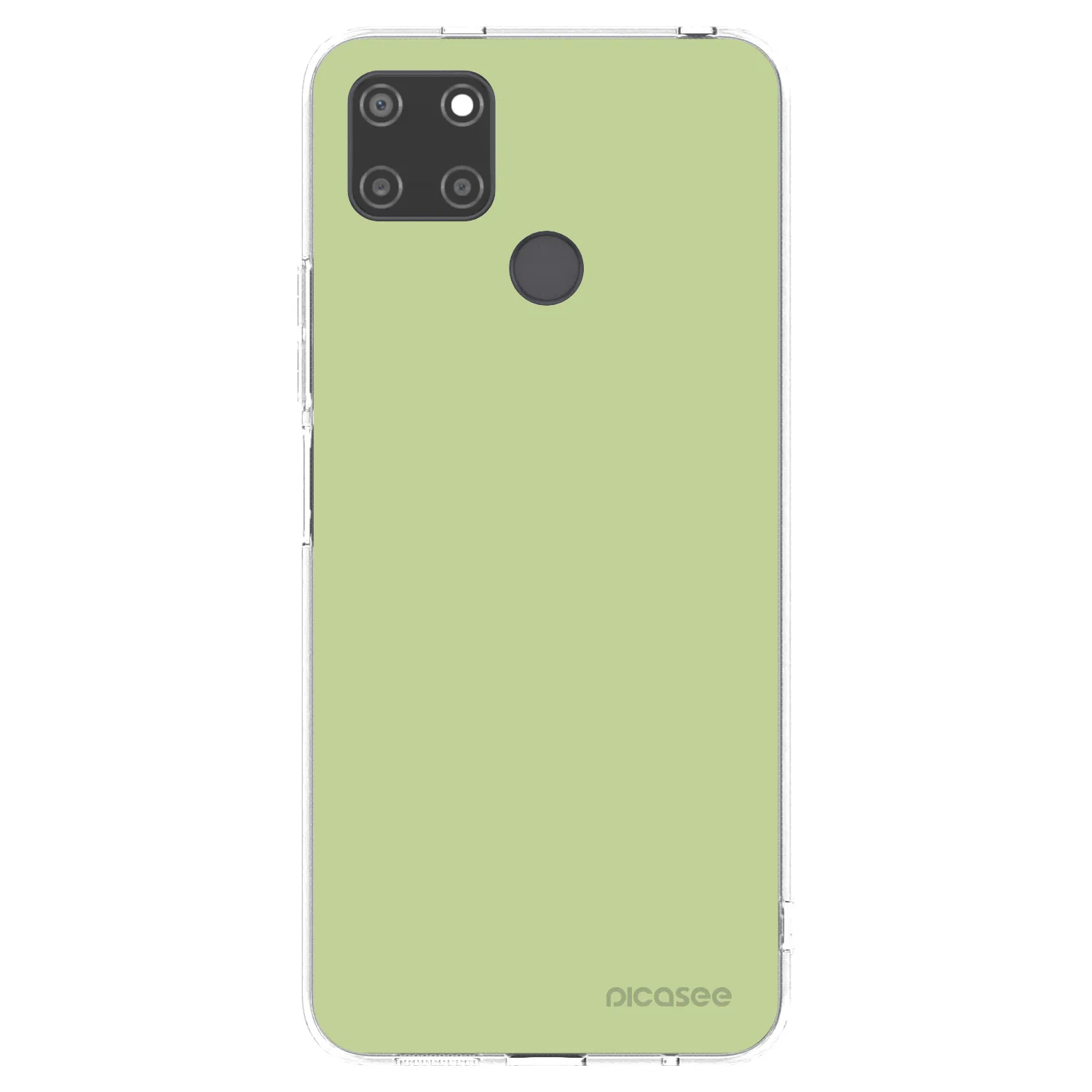 Picasee silikonowe przeźroczyste etui na Realme C21Y - Heavenly Hints