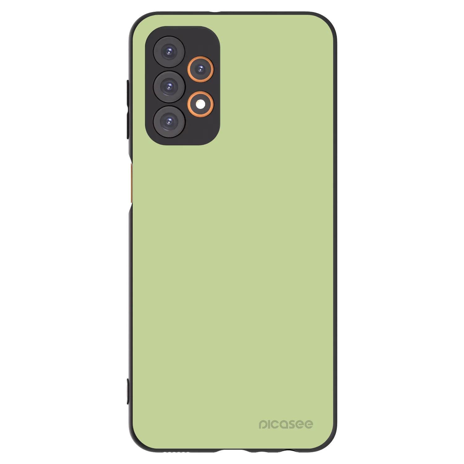 Picasee silikonowe czarne etui na Samsung Galaxy A23 A236B 5G - Heavenly Hints