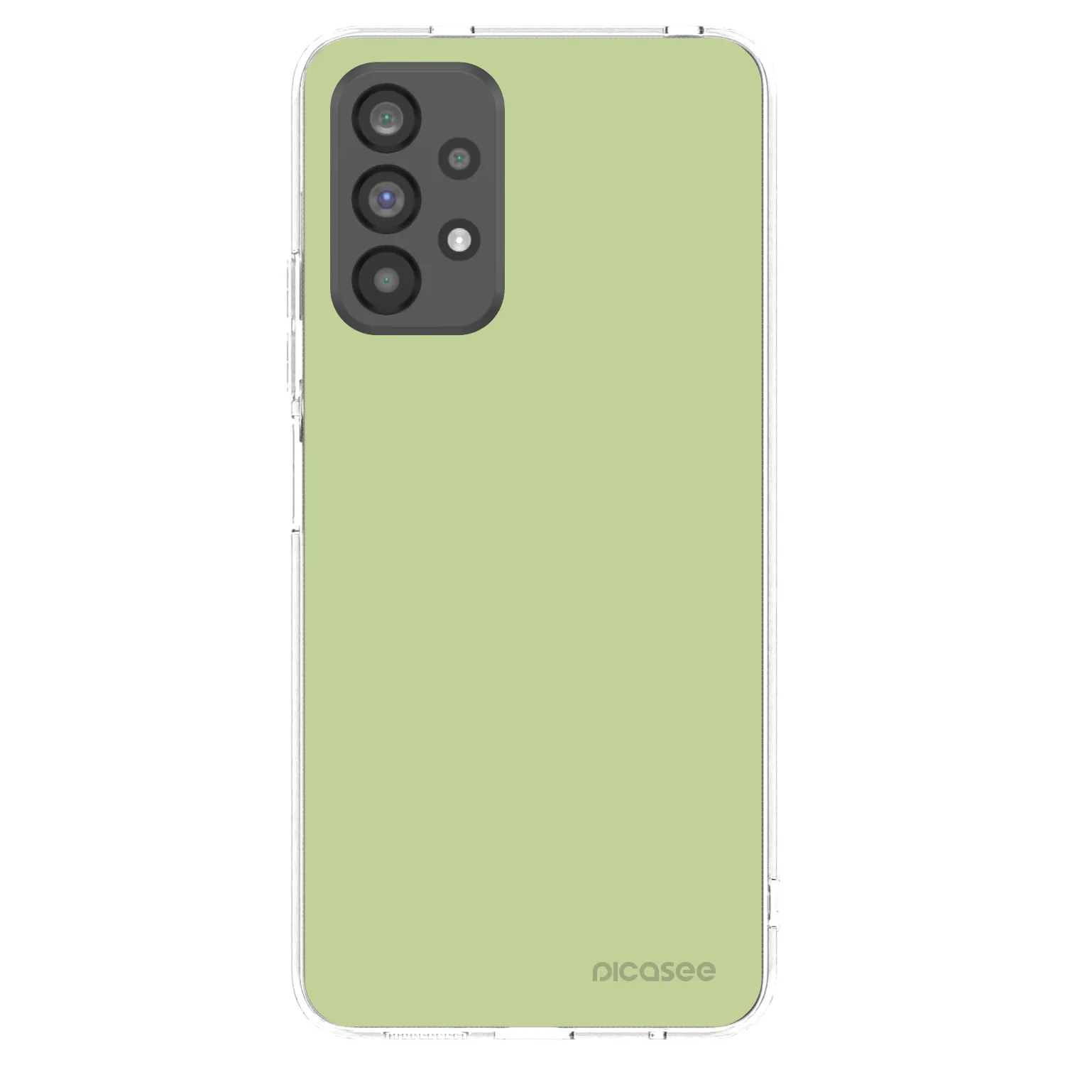 Picasee silikonowe przeźroczyste etui na Samsung Galaxy A73 5G - Heavenly Hints