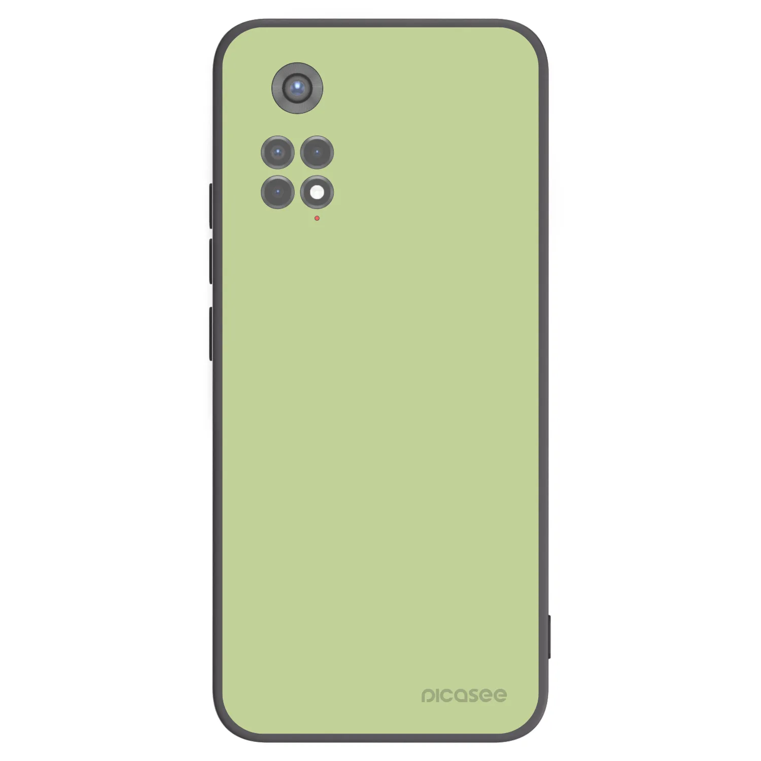 Picasee silikonowe czarne etui na Xiaomi Redmi Note 11S 5G - Heavenly Hints