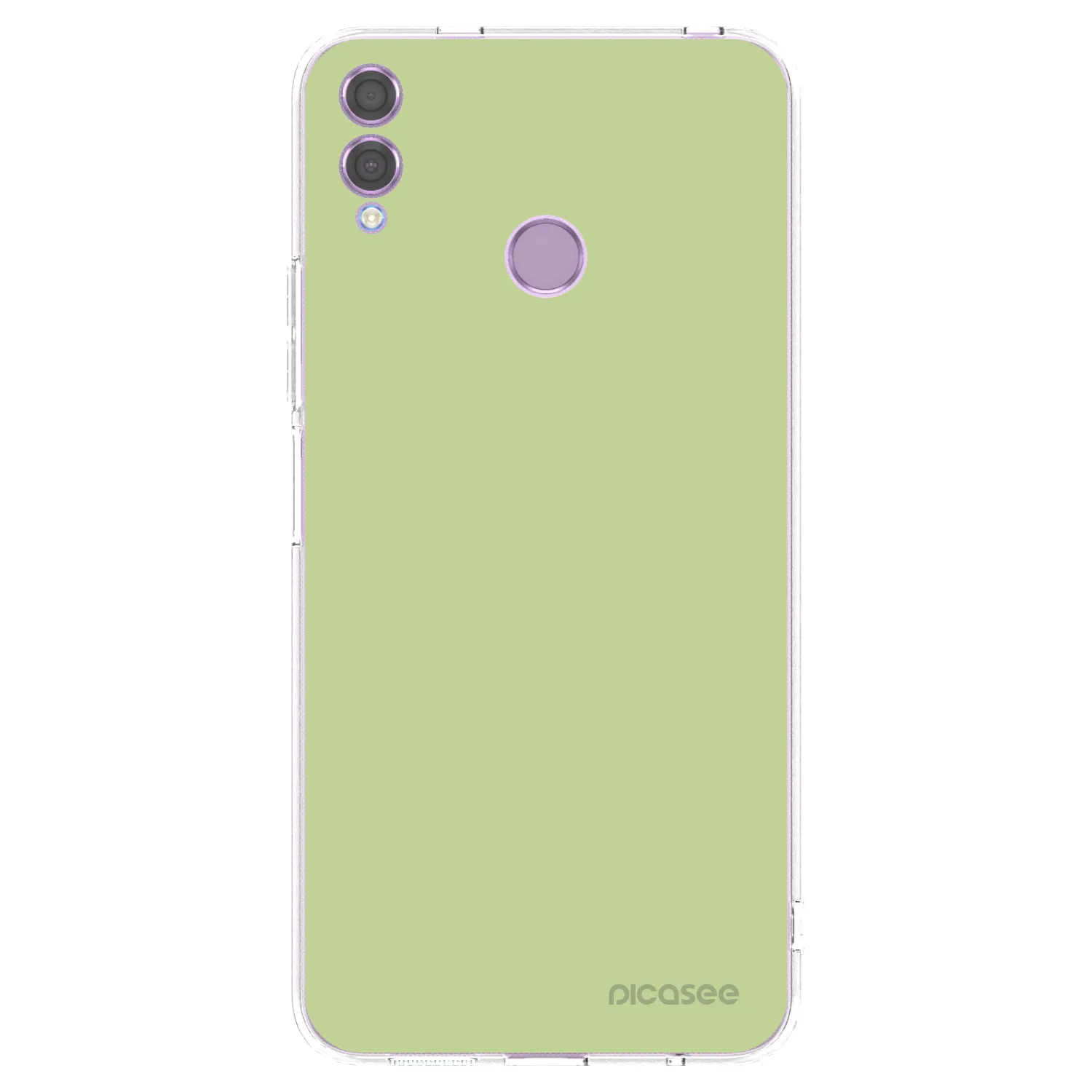 Picasee silikonowe przeźroczyste etui na Honor 8X - Heavenly Hints