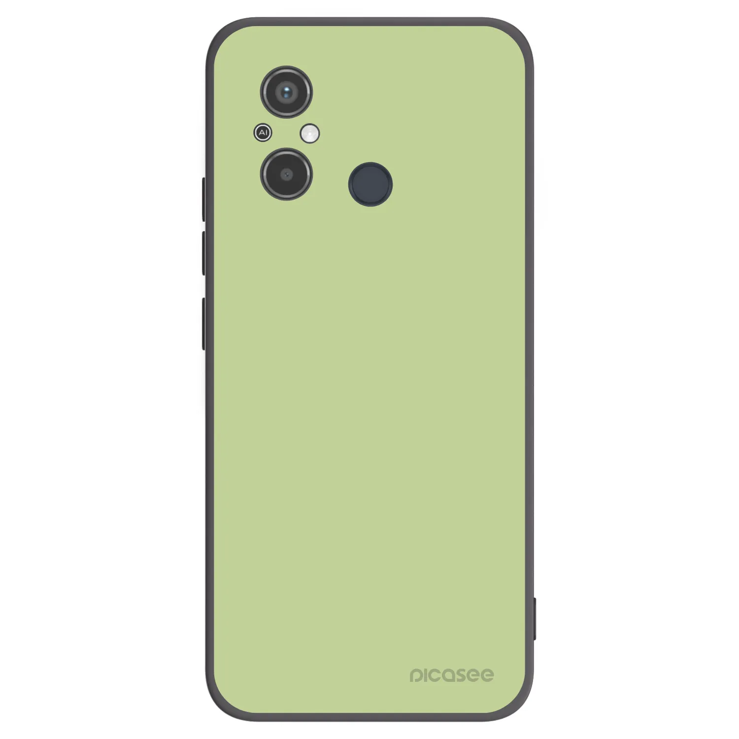 Picasee silikonowe czarne etui na Xiaomi Redmi 12C - Heavenly Hints