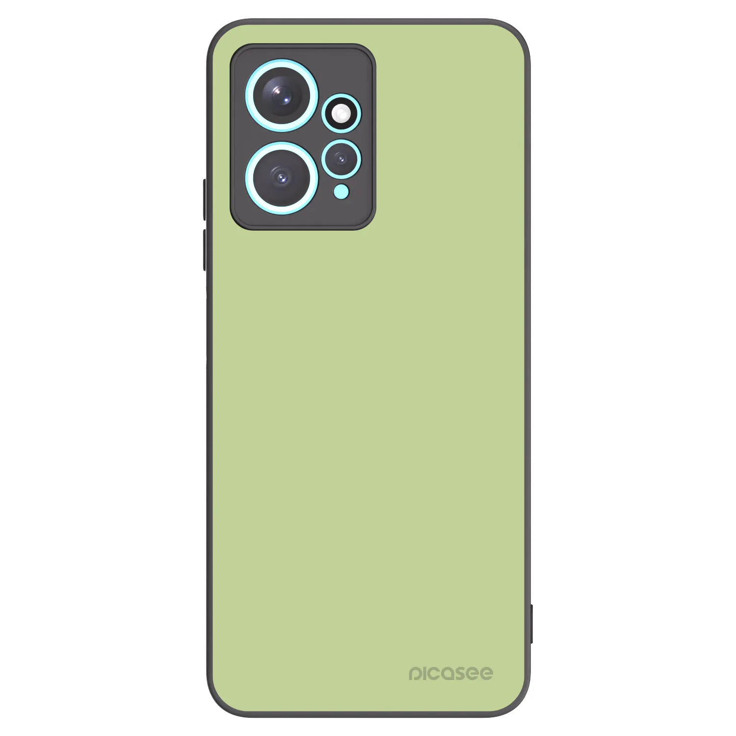 Picasee silikonowe czarne etui na Xiaomi Redmi Note 12 4G - Heavenly Hints