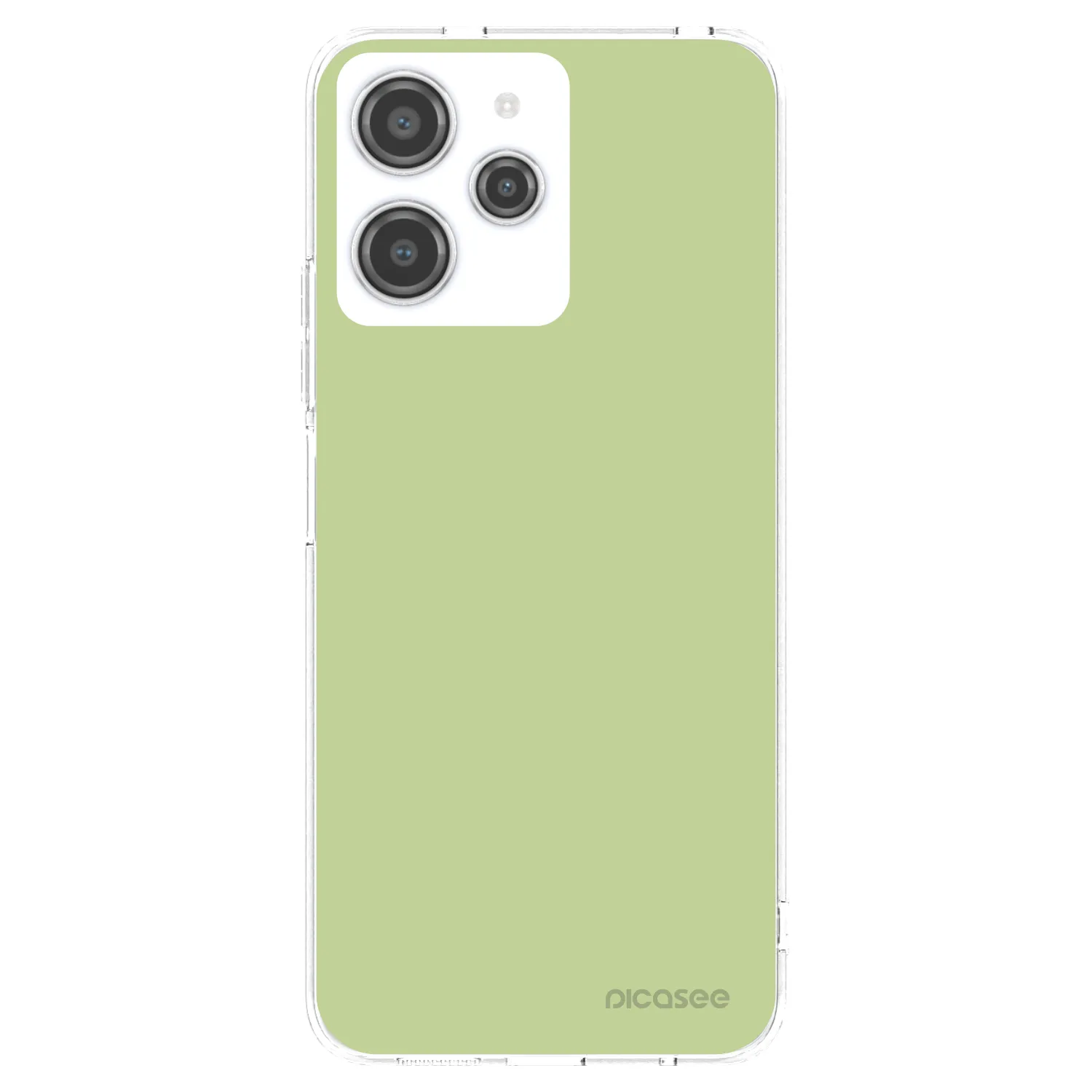 Picasee silikonowe przeźroczyste etui na Xiaomi Redmi 12 4G - Heavenly Hints