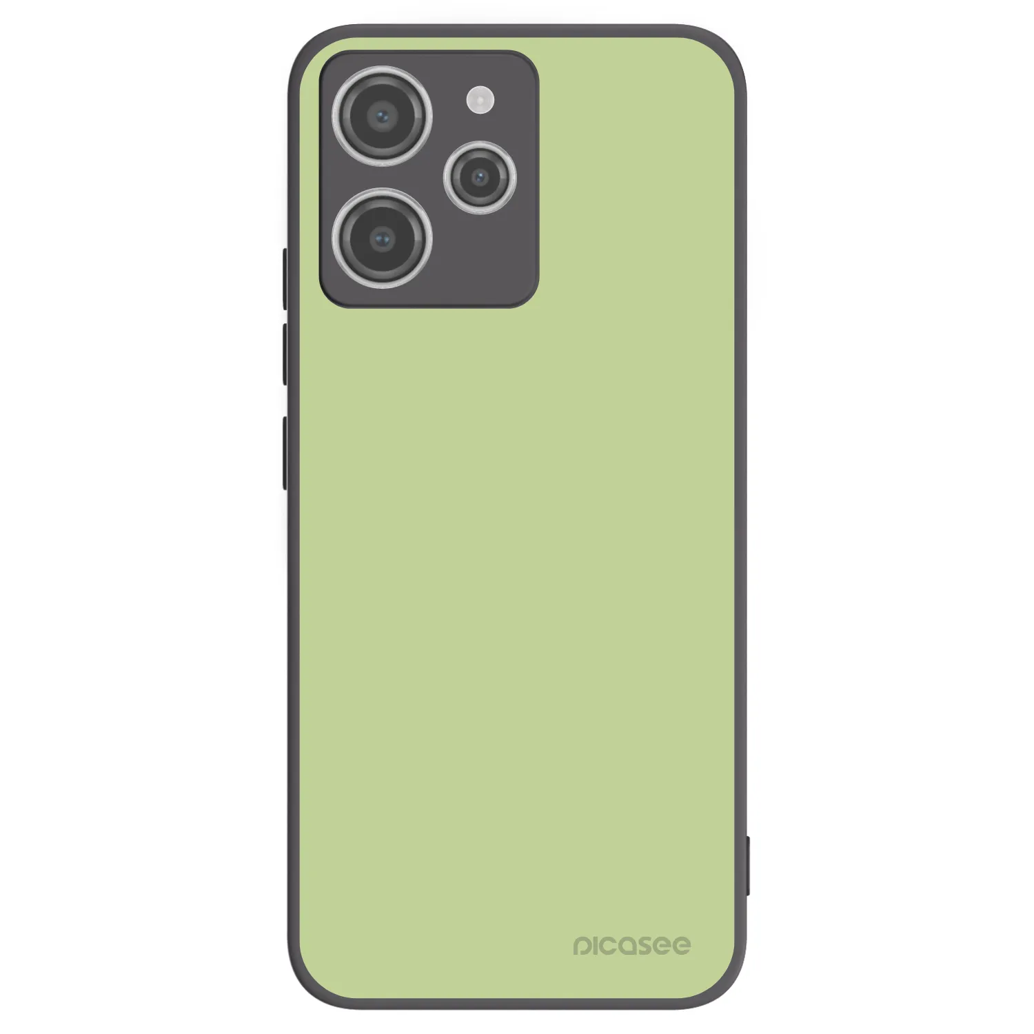 Picasee silikonowe czarne etui na Xiaomi Redmi 12 4G - Heavenly Hints