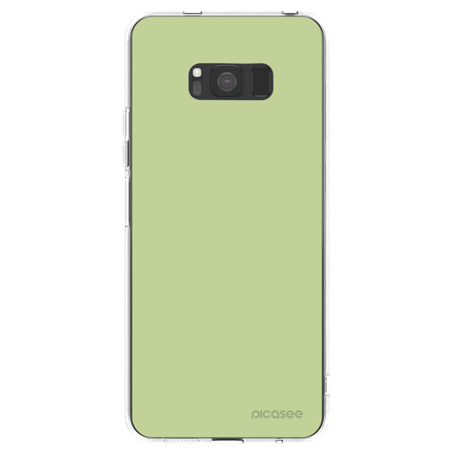 Picasee silikonowe przeźroczyste etui na Samsung Galaxy S8 G950F - Heavenly Hints