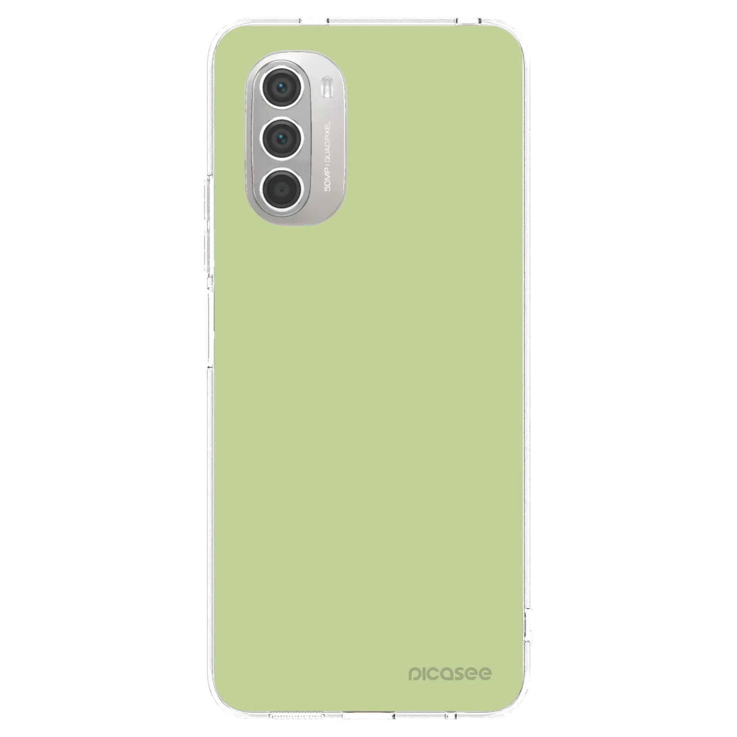 Picasee silikonowe przeźroczyste etui na Motorola Moto G51 - Heavenly Hints