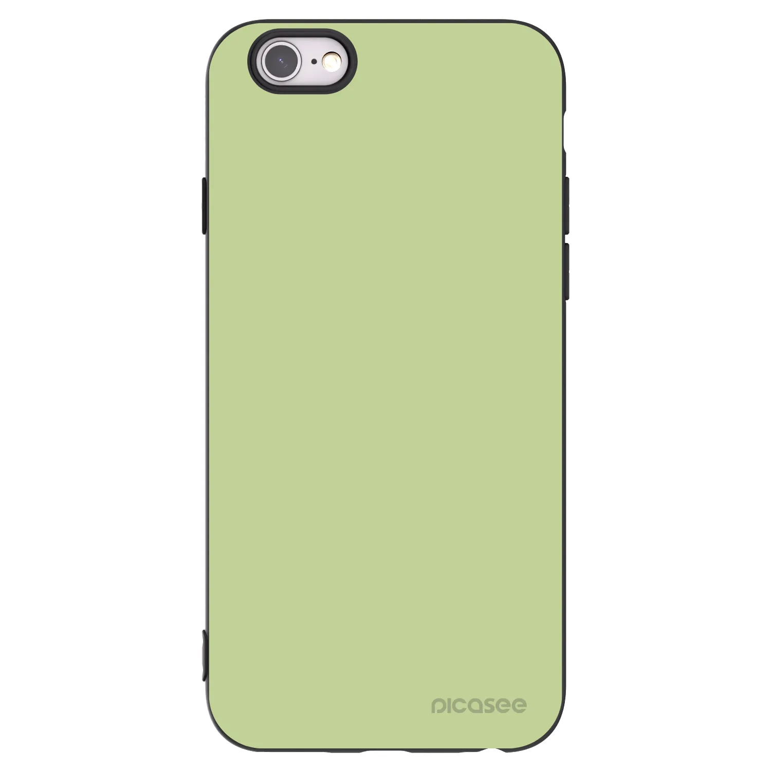 Picasee silikonowe czarne etui na Apple iPhone 6/6S - Heavenly Hints