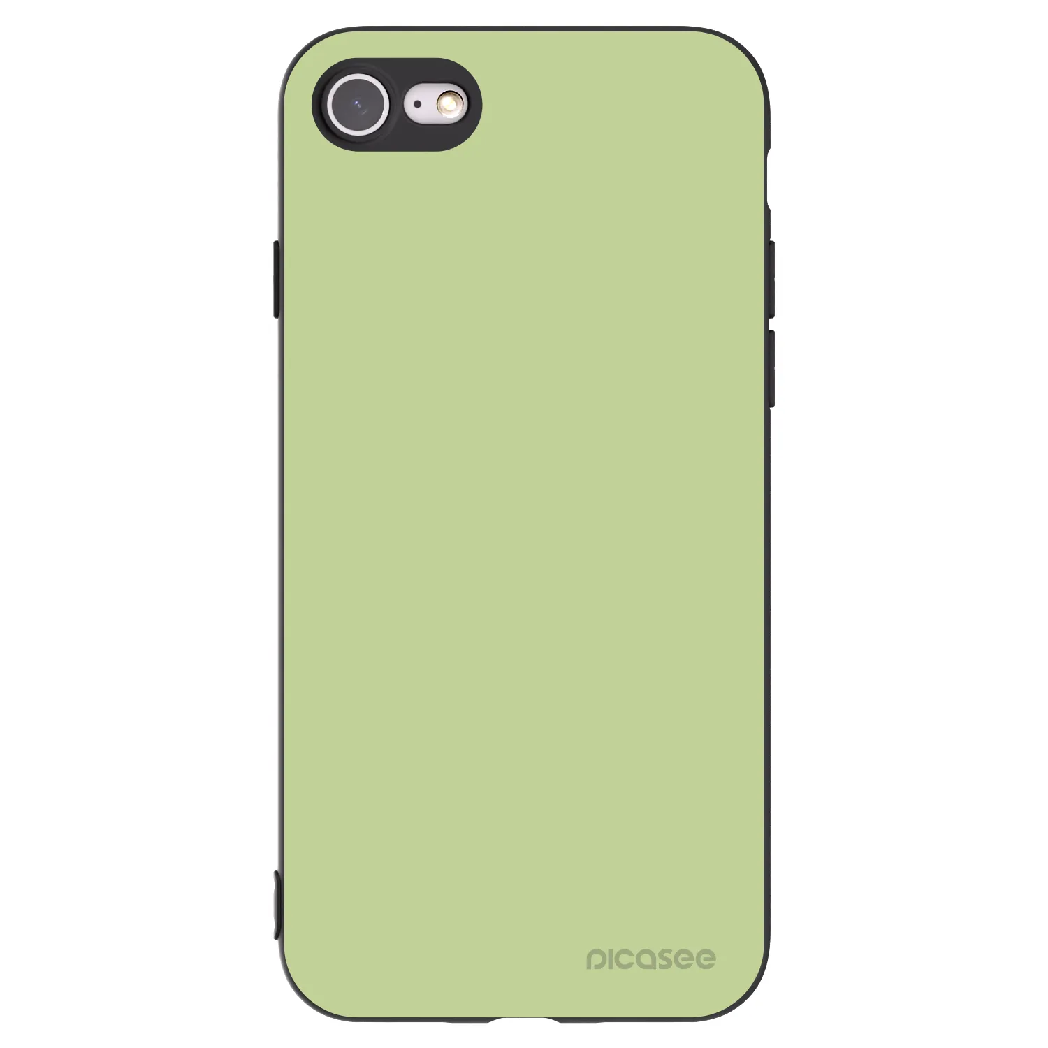 Picasee silikonowe czarne etui na Apple iPhone 7 - Heavenly Hints