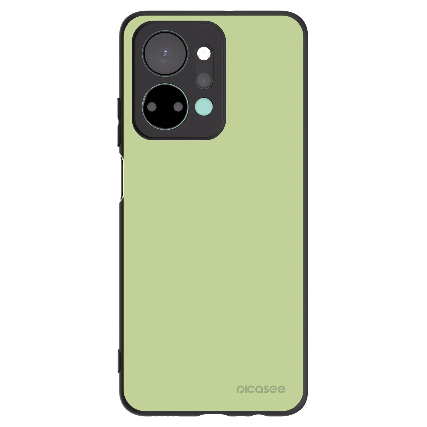 Picasee silikonowe czarne etui na Honor X7a - Heavenly Hints